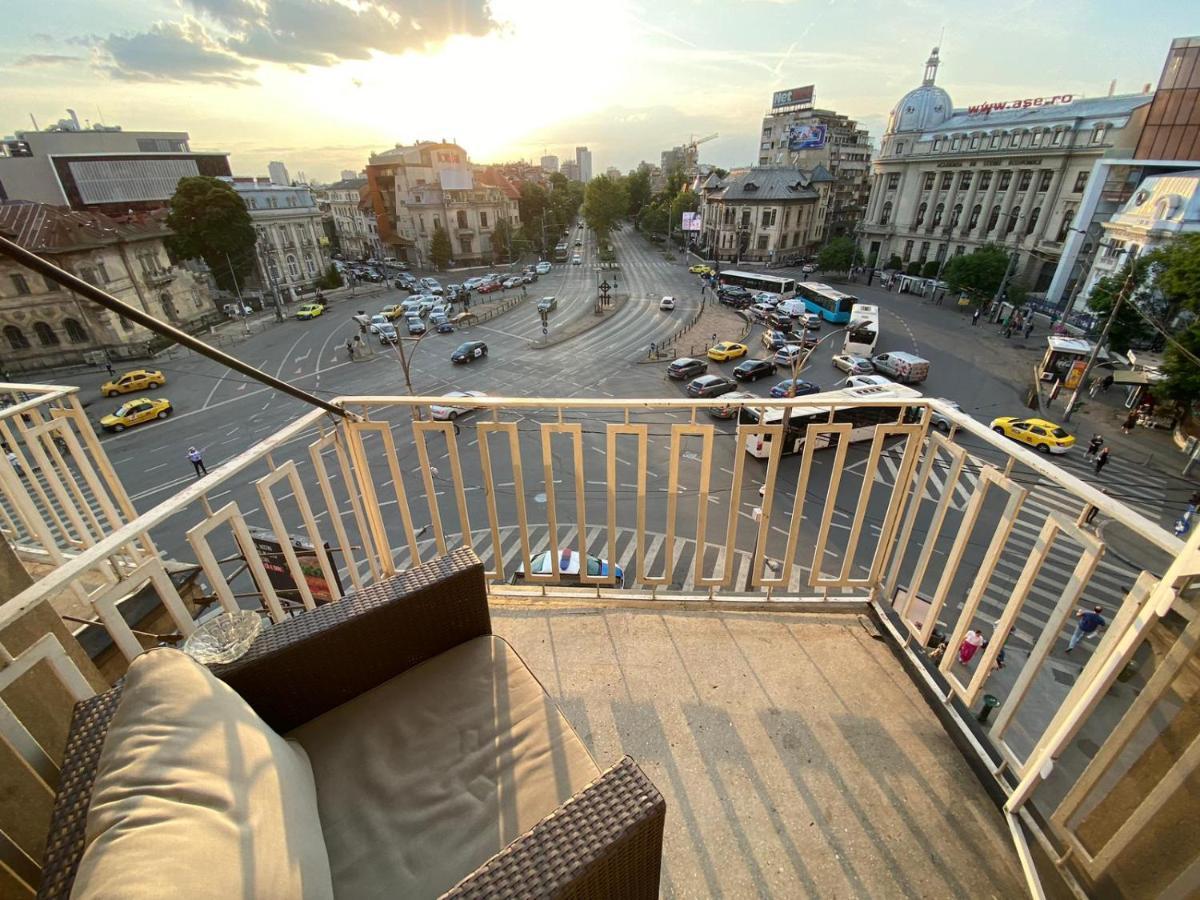 2 Bedroom Apartment With Amazing View In City Center Bukurešť Exteriér fotografie
